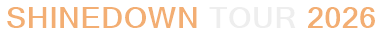 Shinedown Tour 2026